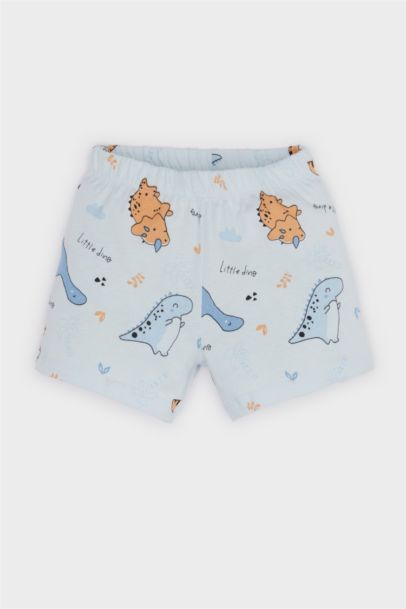 Baby Boy Cotton Top Shorts 2 Piece Pajama Set