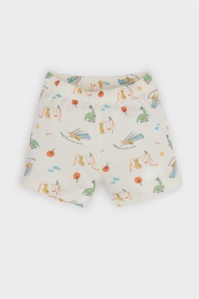 Baby Boy Cotton Top Shorts 2 Piece Pajama Set