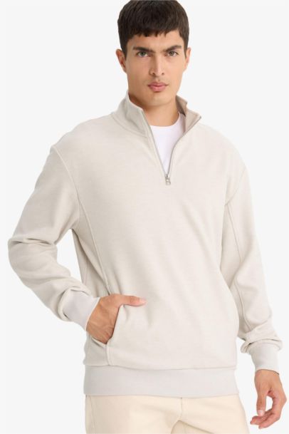 Regular Fit Long Sleeve Sweatshirt