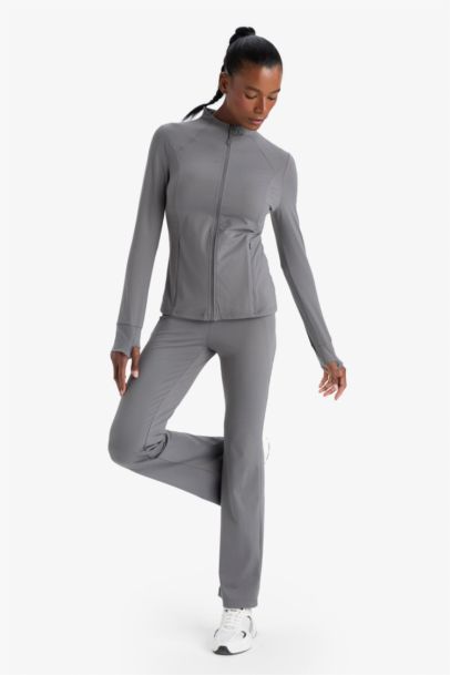 DeFactoFit Flare Fit Soft Touch Premium Sports Trousers