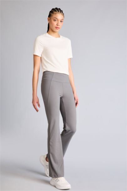 DeFactoFit Flare Fit Soft Touch Premium Sports Trousers