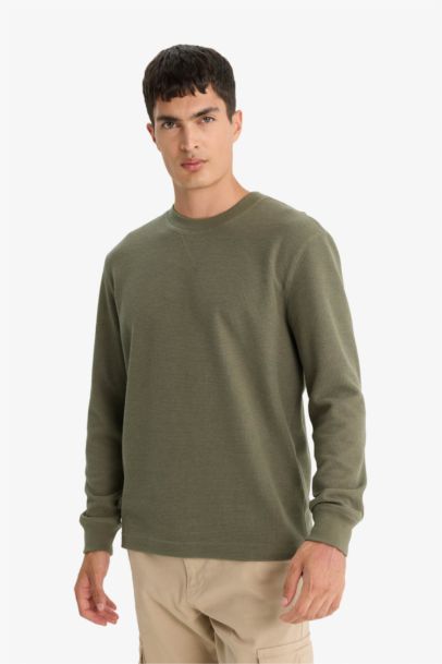 Regular Fit Long Sleeve Sweatshirt