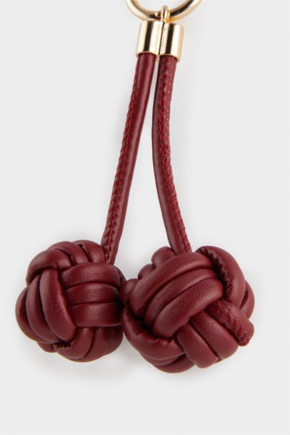 Woman Heel Rope Charm Keychain