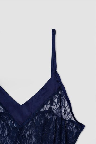 Fall in Love V Neck Tulle Strappy Jumpsuit