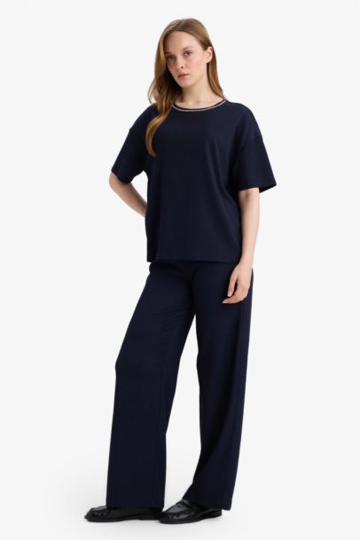 Wide Leg Trousers