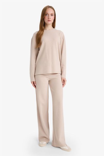 Straight Fit Thessaloniki Fabric Trousers