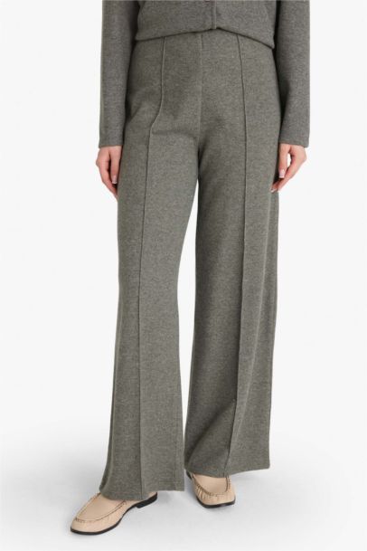 Wıde Leg Düz Paça Pantolon