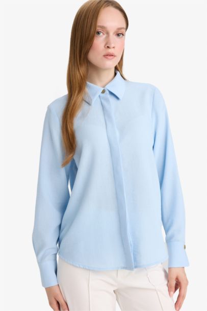 Chemise manches longues en tissu aerobin Coupe régulière