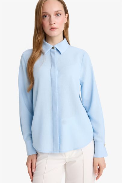 Chemise manches longues en tissu aerobin Coupe régulière