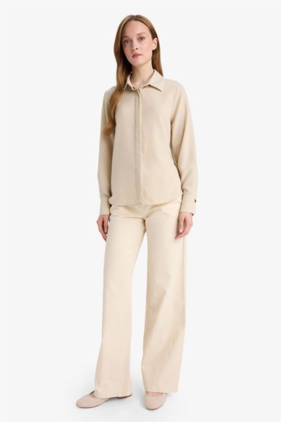 Chemise manches longues en tissu aerobin Coupe régulière