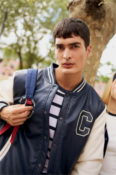 جاكيت بومبر قصة عادية بياخة كوليج