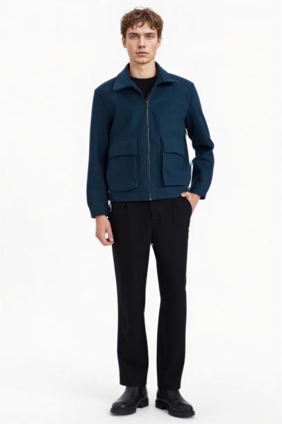 جاكيت قصة عادية بياخة قميص