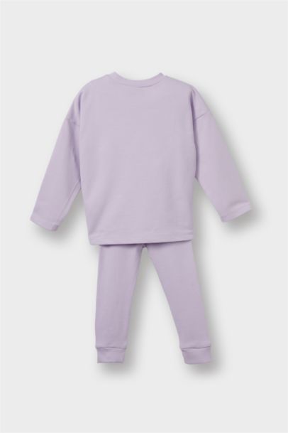 Baby Girl Unicorn Printed T-Shirt Bottoms 2 Piecet Set