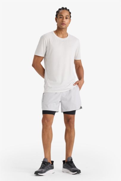 DeFactoFit Slim Fit Woven Sports Shorts