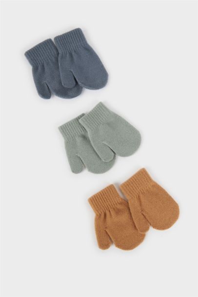 Baby Boy Knitwear 3 piece Gloves