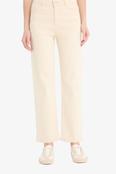 Comfort Straight High Waist Ankle Length Jeans