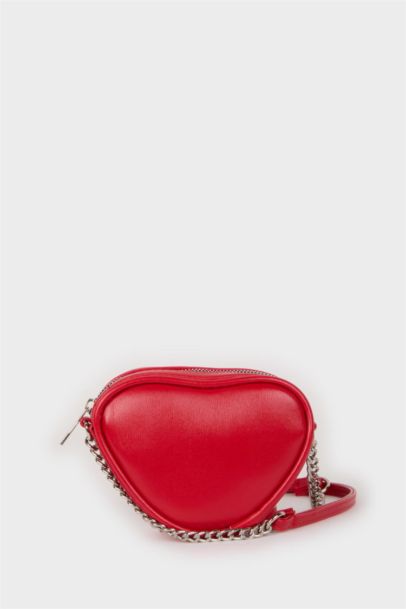 Kız Çocuk Kırmızı Çapraz Çanta