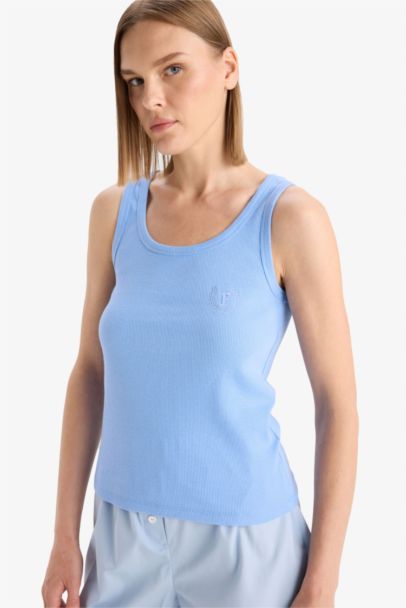 Fall in Love Regular Fit Ribbon Pajama Top