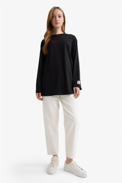 Regular Fit Long Sleeve Tunic