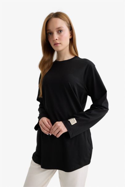 Regular Fit Long Sleeve Tunic