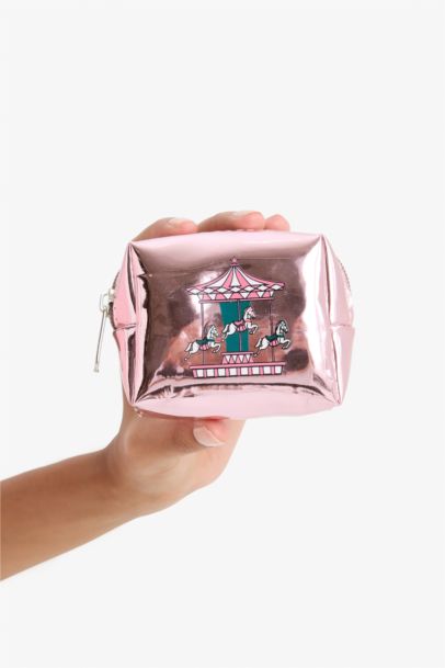 Woman Faux Leather Coin Purse