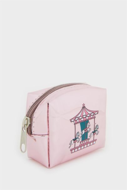 Woman Faux Leather Coin Purse