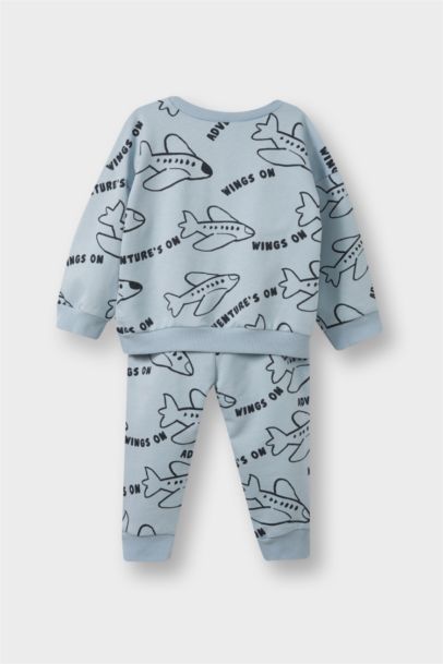 Ensemble Sweatshirt imprimé et Jogging pour bébé garçon
