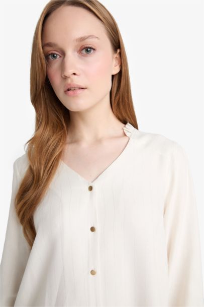 Regular Fit Crew Neck Long Sleeve Shirt