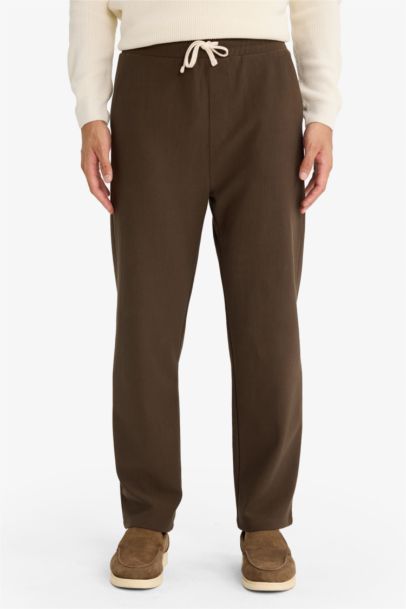 Regular Fit Tie Waist Sweatpants