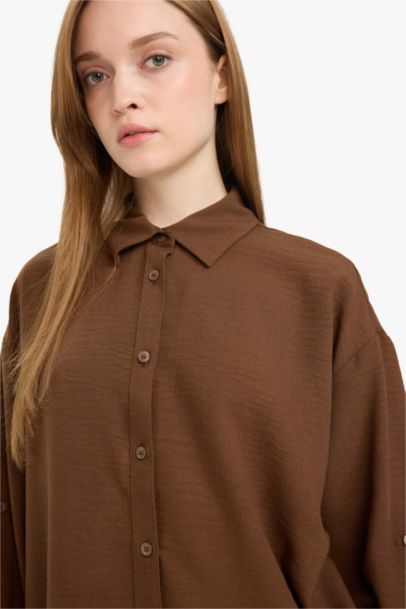 Relax Fit Long Sleeve Tunic