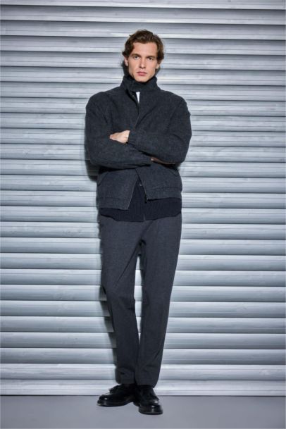 Jogger Fıt Düz Paça Penye Pantolon