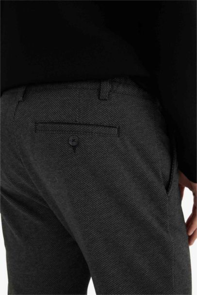 Jogger Fıt Düz Paça Penye Pantolon