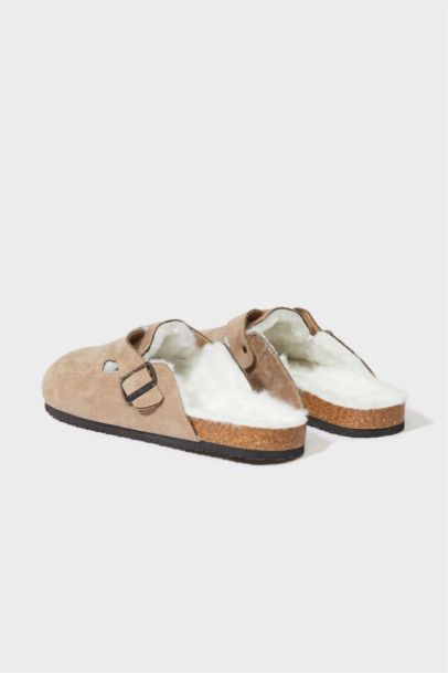 Erkek Düz Taban Süet Ev Terliği