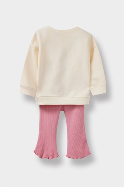 Barbie 2'li Takım Sweatshirt Tayt Kız Bebek