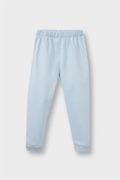 Baby Girl Slogan Printed Thin Fabric Soft Lining 2 Piece Set