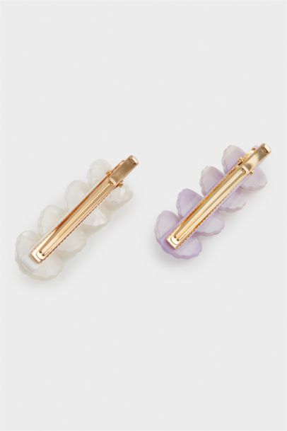 Woman 2 piece Seashell Hair Clip