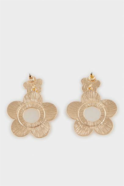 حلق حريمي ذهبي فلورال