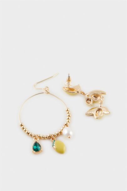 Woman 2 Piece Dangle Earrings