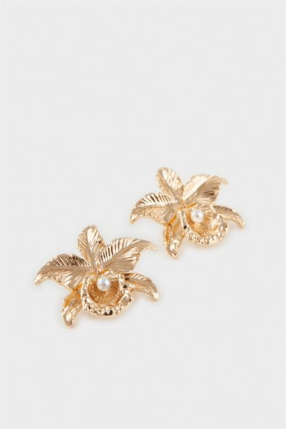 Woman Star Gold Earring