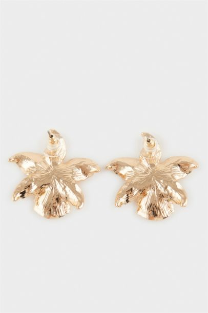 Woman Star Gold Earring