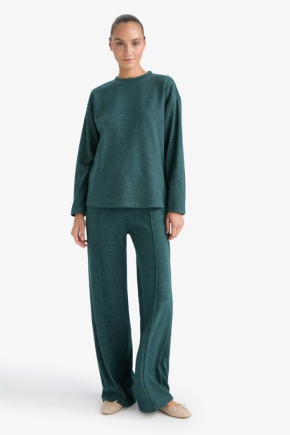 Straight Fit Trousers