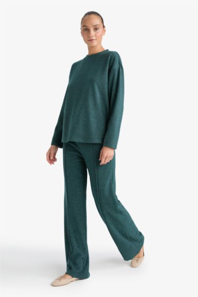 Straight Fit Trousers