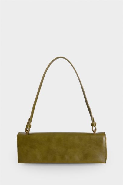 Kadın Suni Deri Baget Çanta