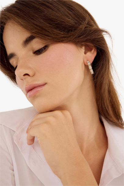 Lot de 3 Boucles d’oreilles dorées pour femme