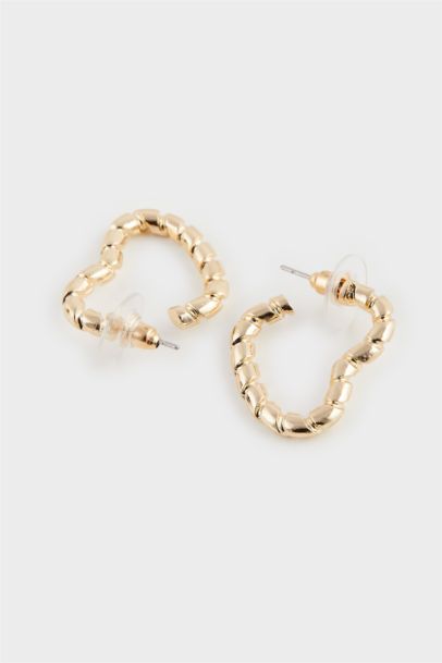 Lot de 2 Boucles d’oreilles dorées pour femme