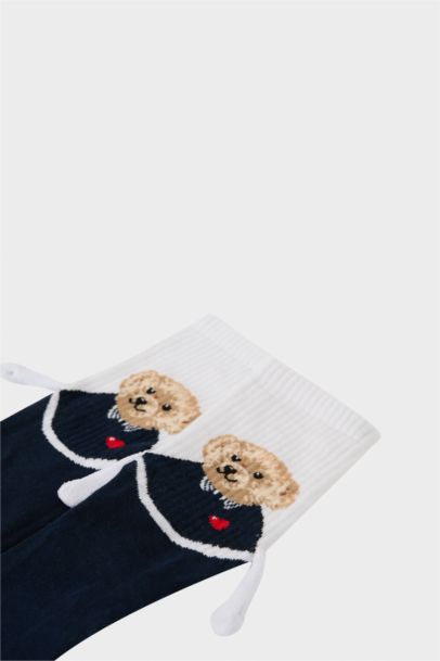 Erkek Mıknatıslı Pamuklu Eğlenceli Çoraplar