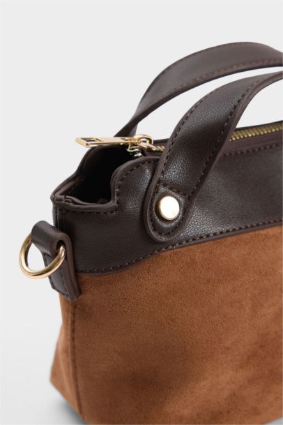 Kadın Süet Çapraz Çanta