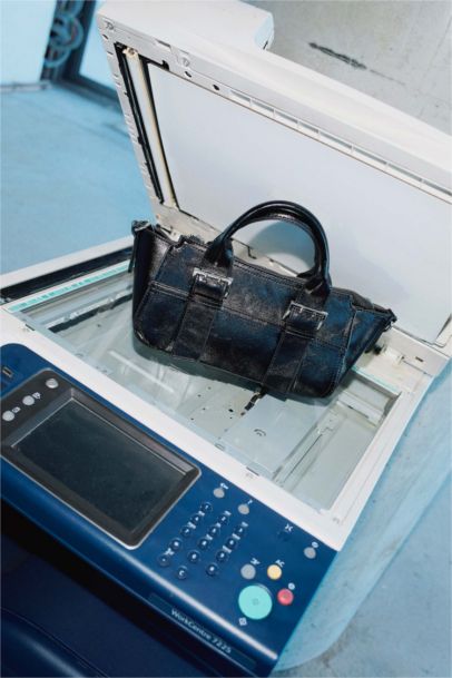 Faux Leather Crossbody Bag