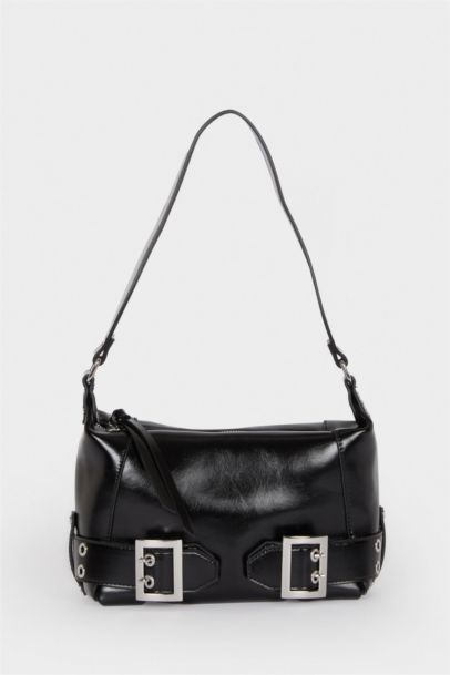 Woman Faux Leather Crossbody Bag