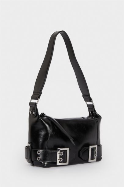 Woman Faux Leather Crossbody Bag